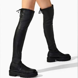 NIB Stuart Weitzman Leather Boots size 38.5